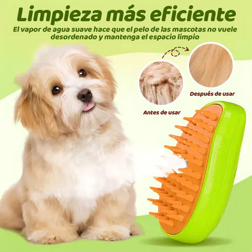 Cepillo Vapor para Mascotas